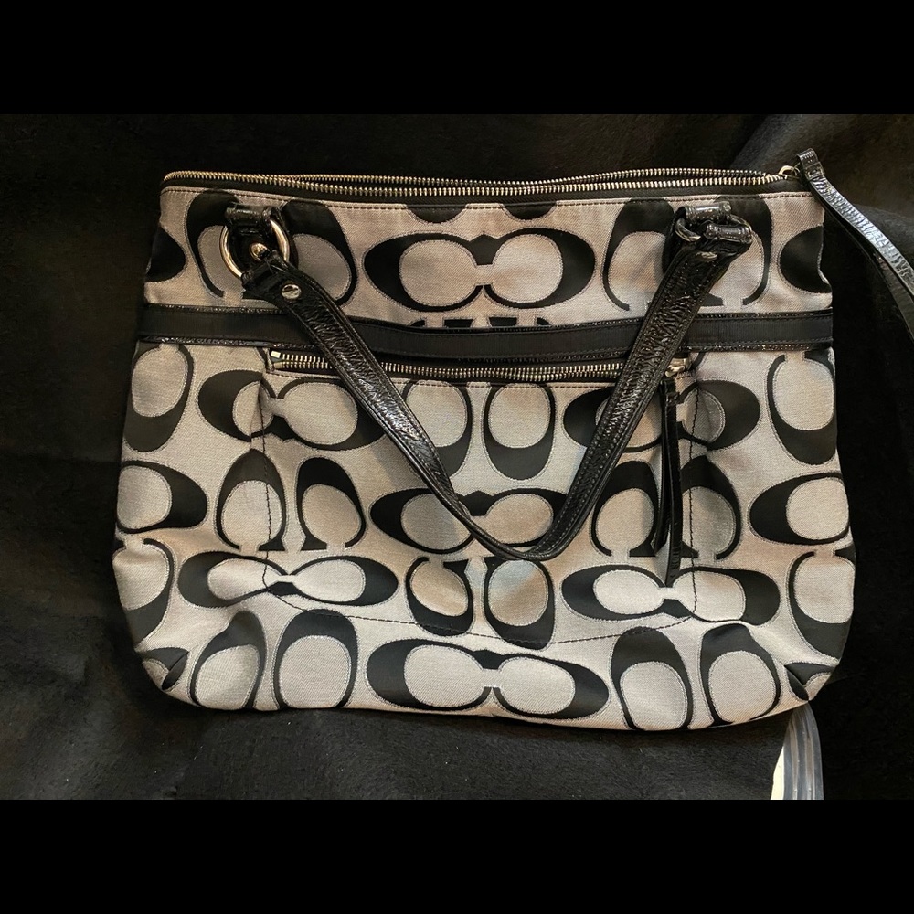Coach Poppy Glam Signature Metallic